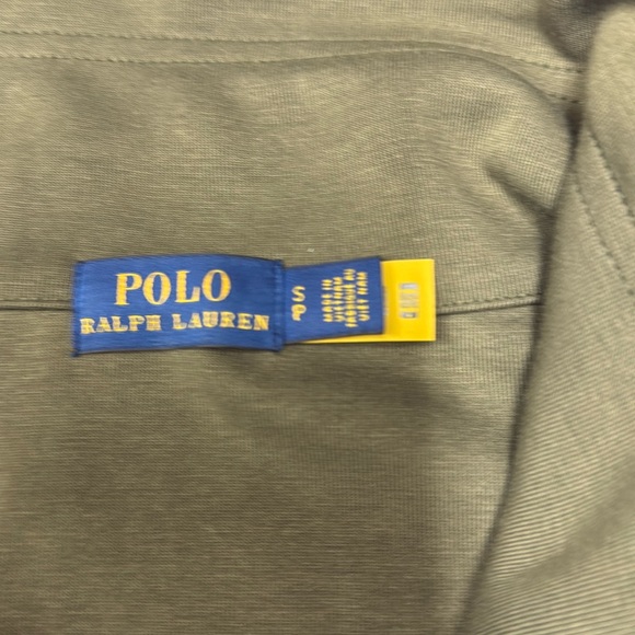 Polo Ralph Lauren double-knit outfitted drawstring collar, quarter-zip pullover. - Picture 6 of 16